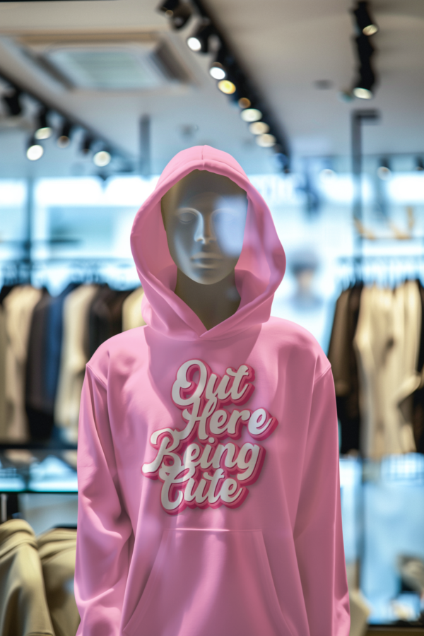 "Out Here Being Cute" Hoodie - Image 2